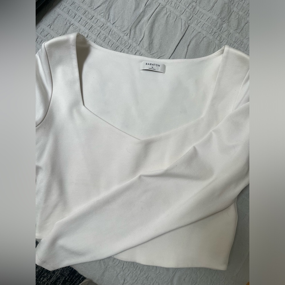 Babaton long sleeve crop
